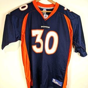 Vintage Reebok Terrell Davis Denver Broncos Jersey